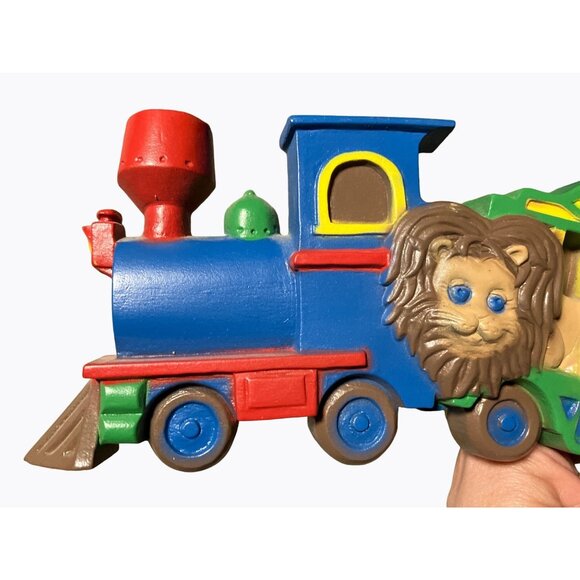 Vintage Burwood Products Circus Train Wall Plaques #3109-1 - Picture 11 of 14